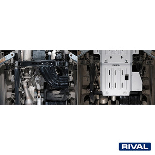 RIVAL4X4 Scudo inferiore del transfer case - Dodge RAM 1500 DIESEL - Alluminio 6 mm - Xperts 4x4