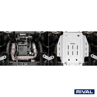 RIVAL4X4 Protezione inferiore del cambio - Dodge RAM 1500 - Alluminio 6 mm - Xperts 4x4