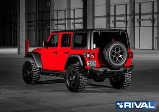 Paraurti posteriore STUBBY Alluminio Rival4x4 | Jeep Wrangler JL - Xperts 4x4