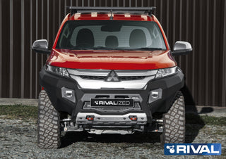 Paraurti anteriore in alluminio Mitsubishi L200 2019-2023 | RIVAL RIVAL Xperts4x4