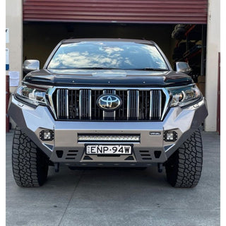 Paraurti anteriore in alluminio Rival - Toyota Prado 150 2017-Presente RIVAL 4X4 Xperts4x4