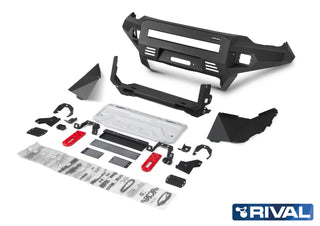 Paraurti anteriore in alluminio Rival4x4 - Isuzu D-max N60 2020+ - Xperts 4x4