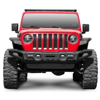 Paraurti anteriore in alluminio Rival4x4 - Jeep Wrangler JK/JL e Gladiator JT - Xperts 4x4