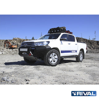 Paraurti anteriore in alluminio Rival4x4 - Toyota Hilux REVO 2016-2020 - Xperts 4x4