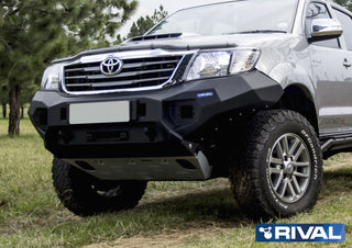 Paraurti anteriore in alluminio Rival - Toyota Hilux 2011-2015 RIVAL Xperts4x4