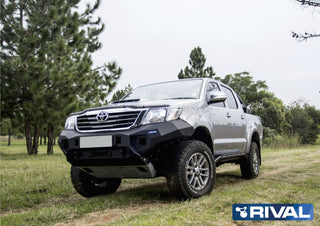 Paraurti anteriore in alluminio Rival - Toyota Hilux 2011-2015 RIVAL Xperts4x4