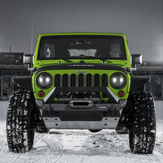 Paraurti anteriore Stubby con A-Bar Rival4x4 - Jeep Wrangler JK/JL e Gladiator JT - Xperts 4x4