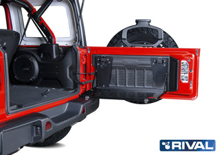 Tavolino pieghevole su porta posteriore Jeep Wrangler JL - Rival 4x4 RIVAL 4X4 2D.2730.1 Xperts4x4