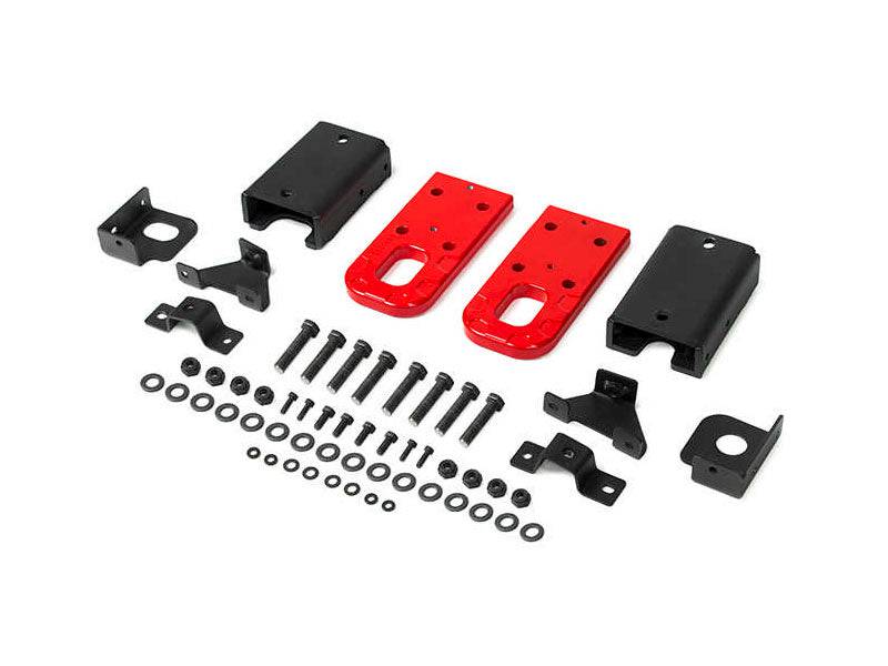 Kit gancio di traino rosso Ford Ranger/Raptor 2023+ | RIVAL 4X4 - RIVAL - Xperts 4x4