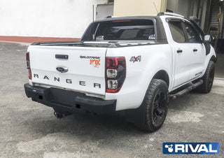 Paraurti posteriore in alluminio Rival - Ford Ranger 2011 - 2018 RIVAL Xperts4x4