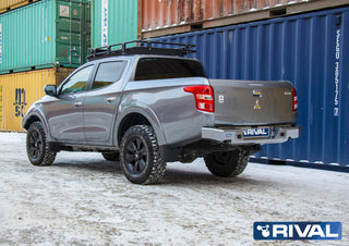 Paraurti posteriore in alluminio Rival - Mitsubishi L200 (2015-2018) RIVAL Xperts4x4