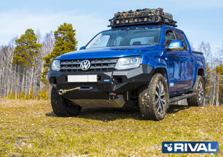 Paraurti anteriore Rival in alluminio - Volkswagen Amarok 2010-2022 RIVAL Xperts4x4