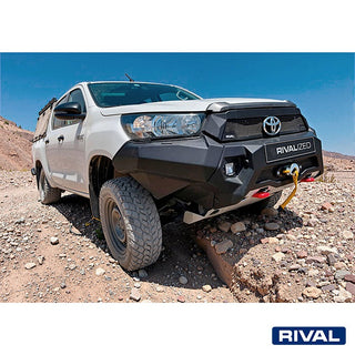 Paraurti anteriore Rival Toyota Hilux 2021 un presente leggero e robusto RIVAL Xperts4x4