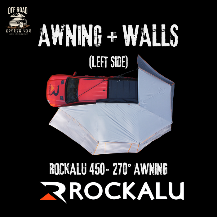 Tendalino  ROCKALU + Pareti - 450 | Piantana ROCK450+ROCK003 Rockalu