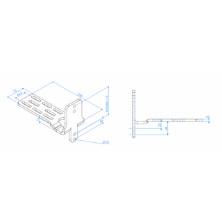 Tendalino  ROCKALU  Rockalu 270° Destra | 450 | A libera installazione ROCK450R Xperts4x4