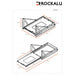 ROCKALU  Rockalu Vassoio scorrevole/inclinabile per frigoriferi (750x430mm) - - Xperts 4x4