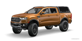 Hardtop  Double Cab  RSI SMARTCAP RSI EVO SPORT - Ford Ranger 2012+ - Nero opaco Xperts4x4