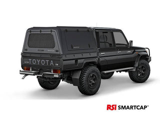 Hardtop RSI Smartcap  Double Cab RSI SMARTCAP EVO LC - Toyota LandCruiser 78/79 Nero Opaco 005.LC1305-MB Xperts4x4