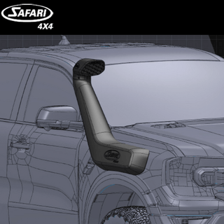 Snorkel Ford RAPTOR 2023+ | 3.0L V6 Benzina | Safari 4x4 Armax Safari 4x4 SS988HP Xperts4x4