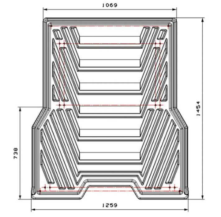 Letto scorrevole per pick-up a doppia cabina - Sistema universale - Xperts 4x4 - Xperts 4x4