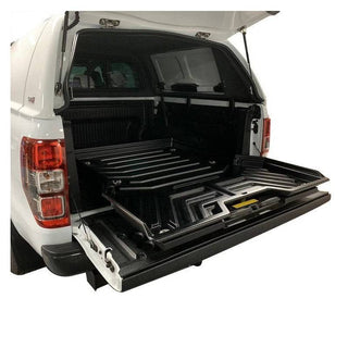 Double Cab Piattaforma scorrevole per pick-up per carichi pesanti | Systeme Universel Xperts 4x4 180.SLTR-DC Xperts4x4