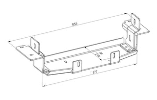 Verricello Piattaforma girevole Ford Ranger 2023+ NEXT GEN | Installazione discreta Xperts 4x4 WA-07075 Xperts4x4