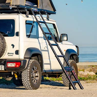 Scala telescopica Alu-Cab 2,6 m + borsa | Alluminio per LT-50 su Xperts4x4 4x4 Off-Road Accessori