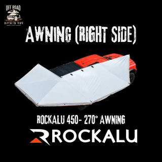 Tendalino 270° Destra | ROCKALU 450 | Indipendente su Xperts4x4 4x4 Accessori Fuoristrada