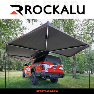 Tendalino 270° XL - Rockalu 450 Freestanding (GEN 2) con LED | SINISTRA su Xperts4x4 4x4 Off-Road Accessories