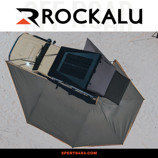 Tendalino 270° XL - Rockalu 450 Freestanding (GEN 2) con LED | SINISTRA su Xperts4x4 4x4 Off-Road Accessories