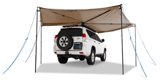 Tendalino circolare 270° RHINORACK Batwing 2.5m (lato destro) - con attacchi STOW IT su Xperts4x4 4x4 Off-Road Accessories