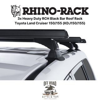 Kit 3x portapacchi pesanti - Toyota Land Cruiser 150/155 | RHINO-RACK su Xperts4x4 4x4 Off-Road Accessories