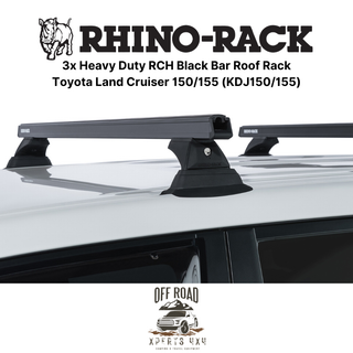 Kit 3x portapacchi pesanti - Toyota Land Cruiser 150/155 | RHINO-RACK su Xperts4x4 4x4 Off-Road Accessories