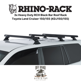 Kit 3x portapacchi pesanti - Toyota Land Cruiser 150/155 | RHINO-RACK su Xperts4x4 4x4 Off-Road Accessories