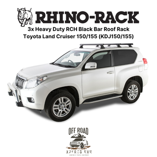 Kit 3x portapacchi pesanti - Toyota Land Cruiser 150/155 | RHINO-RACK su Xperts4x4 4x4 Off-Road Accessories