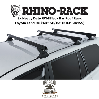 Kit 3x portapacchi pesanti - Toyota Land Cruiser 150/155 | RHINO-RACK su Xperts4x4 4x4 Off-Road Accessories