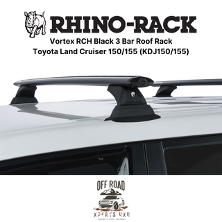 Kit 3x barre portatutto Vortex - Toyota Land Cruiser 150/155 | RHINO-RACK su Xperts4x4 4x4 Off-Road Accessories