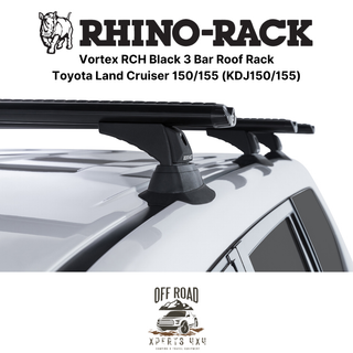 Kit 3x barre portatutto Vortex - Toyota Land Cruiser 150/155 | RHINO-RACK su Xperts4x4 4x4 Off-Road Accessories