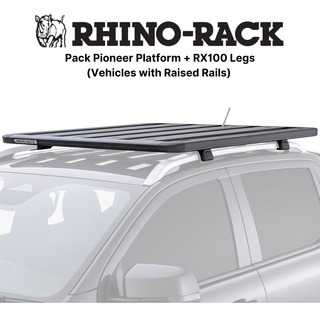 Kit portapacchi 1500x1240mm su barre longitudinali | RHINO-RACK su Xperts4x4 4x4 Off-Road Accessories