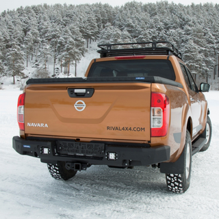 Paraurti posteriore in alluminio Rival4x4 | Nissan Navara NP300 2015+ su Xperts4x4 4x4 Off-Road Accessories