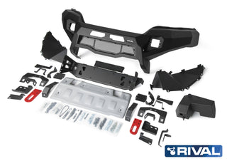 Paraurti anteriore in alluminio Mitsubishi L200 2019-2023 | RIVAL su Xperts4x4 4x4 Off-Road Accessories