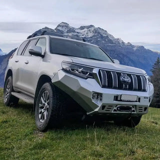 Paraurti anteriore in alluminio Rival - Toyota Prado 150 2017-Presente su Xperts4x4 4x4 Off-Road Accessori