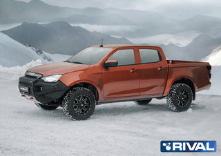 Paraurti anteriore in alluminio Rival4x4 - Isuzu D-max N60 2020+ su Xperts4x4 4x4 Accessori Fuoristrada