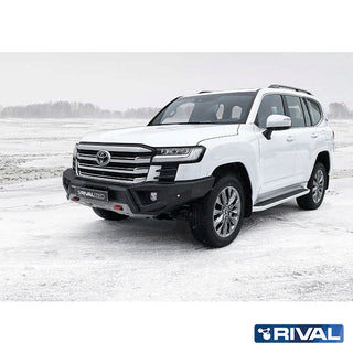 Paraurti anteriore in alluminio Rival4x4 - Toyota Land Cruiser 300 su Xperts4x4 4x4 Off-Road Accessories