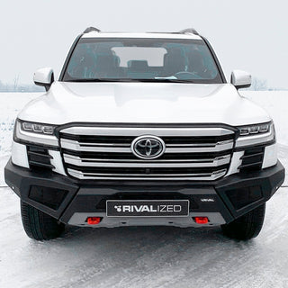 Paraurti anteriore in alluminio Rival4x4 - Toyota Land Cruiser 300 su Xperts4x4 4x4 Off-Road Accessories