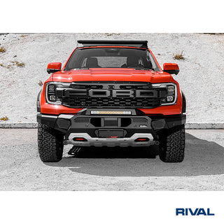 Paraurti anteriore Rival 4x4 Ford Raptor 2023+ | Alluminio Nero su Xperts4x4 4x4 Off-Road Accessories