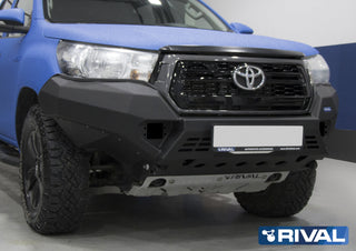 Paraurti anteriore in alluminio Rival - Toyota Hilux Invincible 2018-20 su Xperts4x4 4x4 Off-Road Accessori