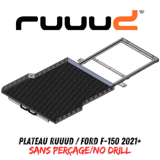 Piattaforma scorrevole RUUUD Ford F-150 2021+ | Installazione senza foratura su Xperts4x4 4x4 Off-Road Accessories