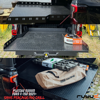 Piattaforma scorrevole RUUUD Ford F-150 2021+ | Installazione senza foratura su Xperts4x4 4x4 Off-Road Accessories