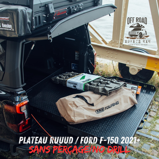 Piattaforma scorrevole RUUUD Ford F-150 2021+ | Installazione senza foratura su Xperts4x4 4x4 Off-Road Accessories